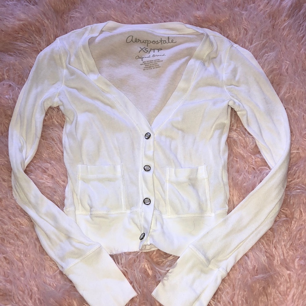 White Cardigan